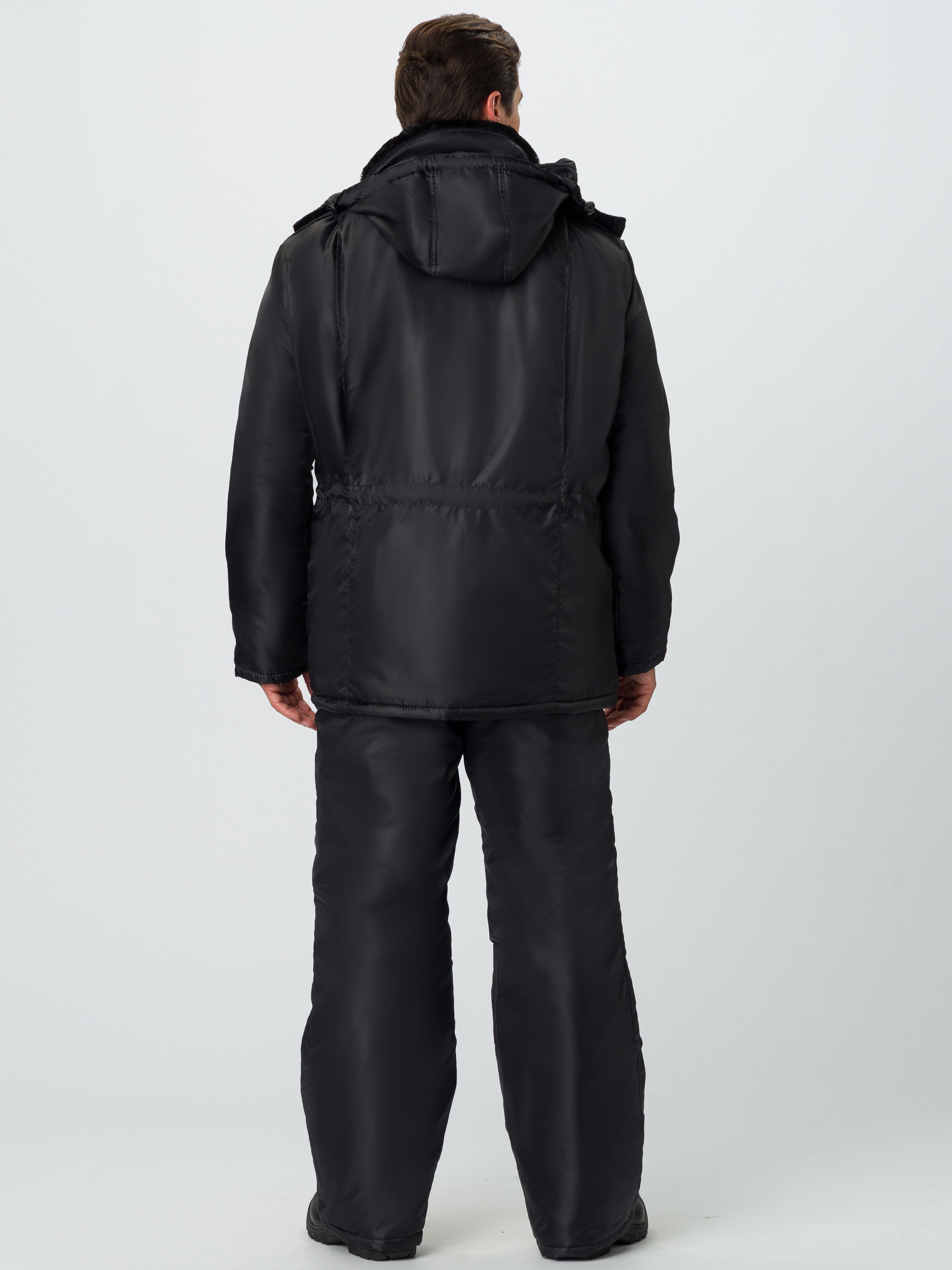 Костюм зимний Сигур-1 (тк.OxLine,90) брюки, черный