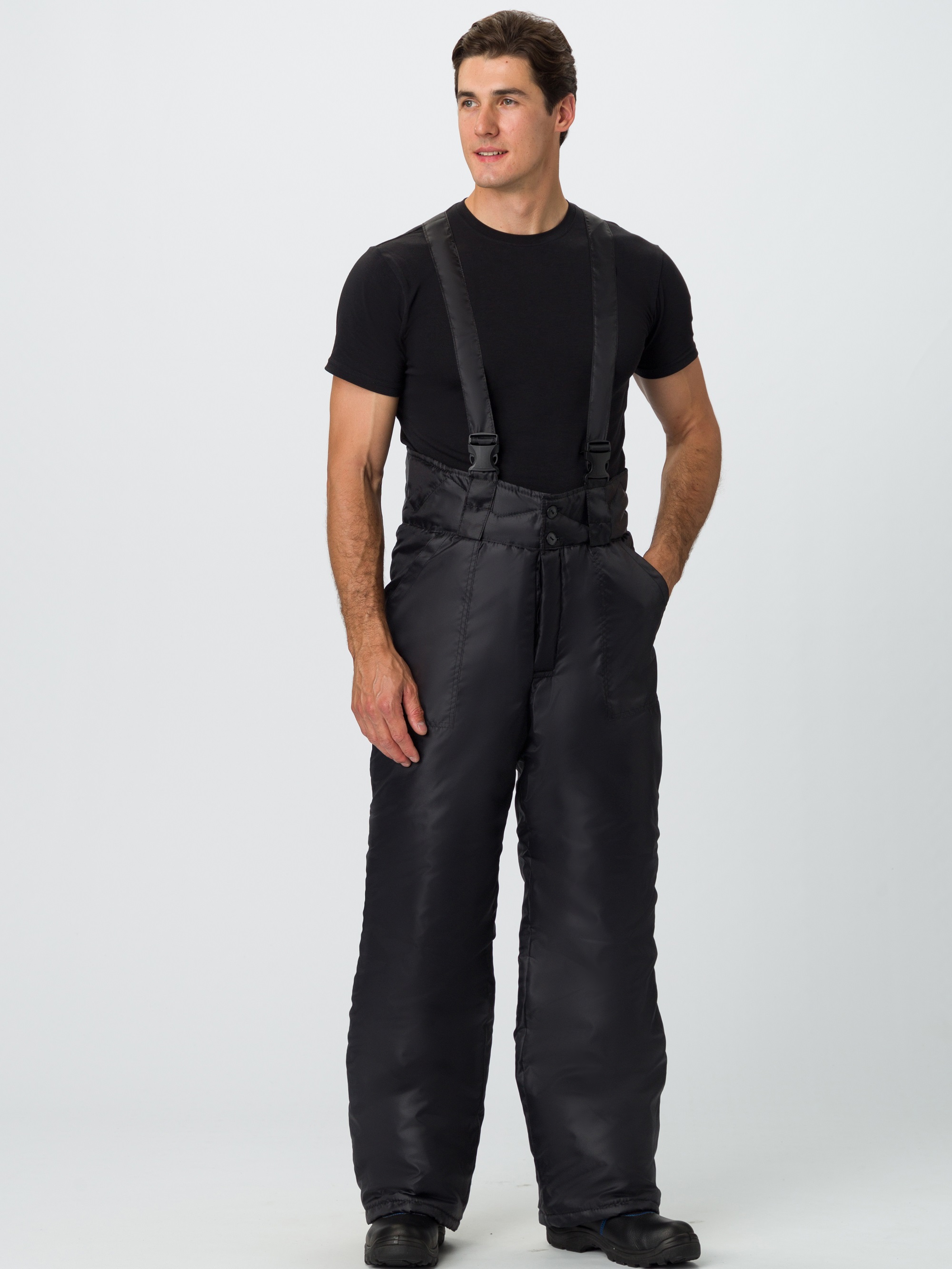 Костюм зимний Сигур-1 (тк.OxLine,90) брюки, черный